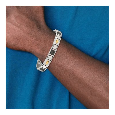 Stainless Steel IP Carbon Fiber Bracelet – view 7