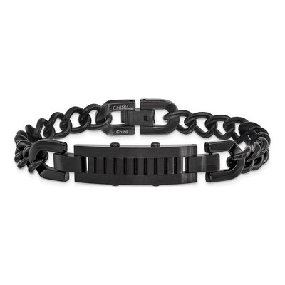 Black Stainless Steel Black Bracelet – view 4