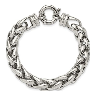 Stainless Steel Fancy Link Bracelet – view 5