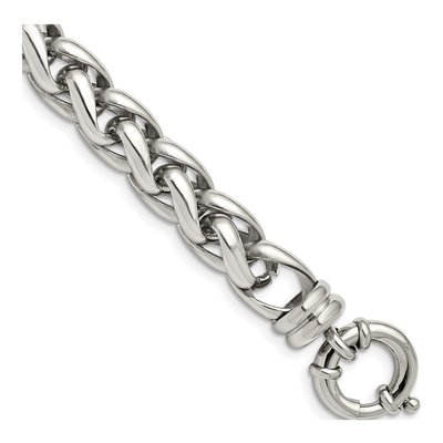 Stainless Steel Fancy Link Bracelet