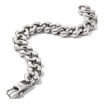 Stainless Steel Fancy Link Bracelet – view 6