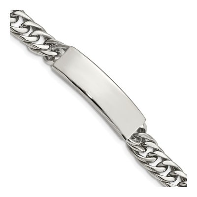 Stainless Steel Curb ID Bracelet