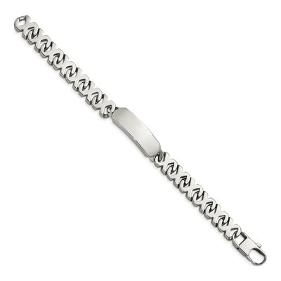 Stainless Steel Link ID Bracelet – view 4