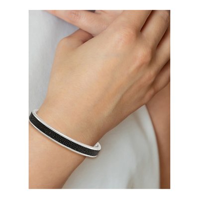 Men's Chisel Stainless Steel Stingray Cuff Bangle – view 5