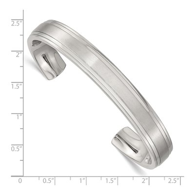 Stainless Steel Cuff Bracelet – view 5