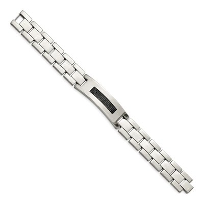 Stainless Steel 1/2 ct tw Diamond Bracelet – view 4