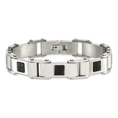 Black Stainless Steel Black Bracelet – view 4