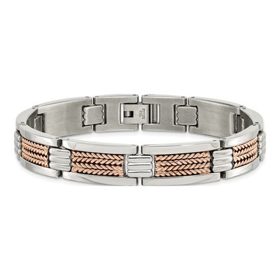 Stainless Steel IP Link Bracelet – view 5