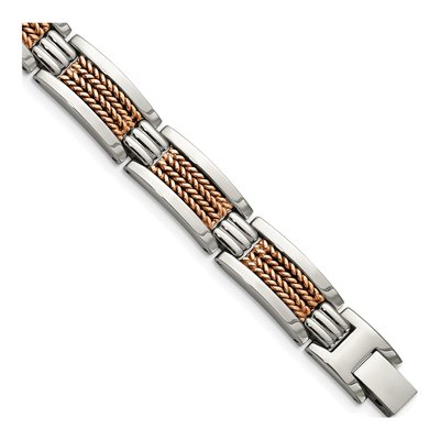 Stainless Steel IP Link Bracelet