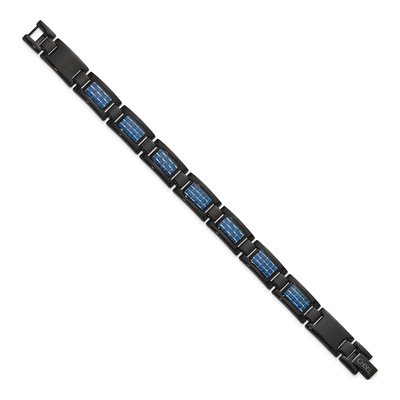 Black Stainless Steel Black Bracelet – view 4