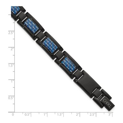 Black Stainless Steel Black Bracelet – view 7