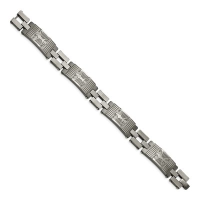 Stainless Steel Eagle Link Bracelet – view 4