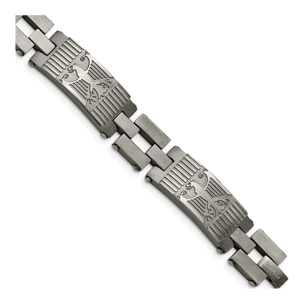 Stainless Steel Eagle Link Bracelet
