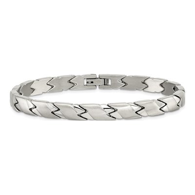 Stainless Steel 6.5mm Link Chain Bracelet – view 4