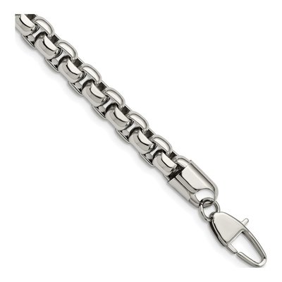 Men's Stainless Steel 8.3mm Box Chain Anklet