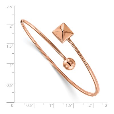 Stainless Steel Bangle Bracelet – view 2