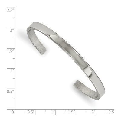 Stainless Steel Cuff Bracelet – view 3