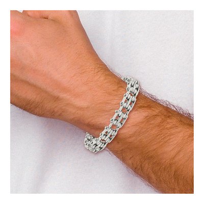 Stainless Steel Link Bracelet – view 7
