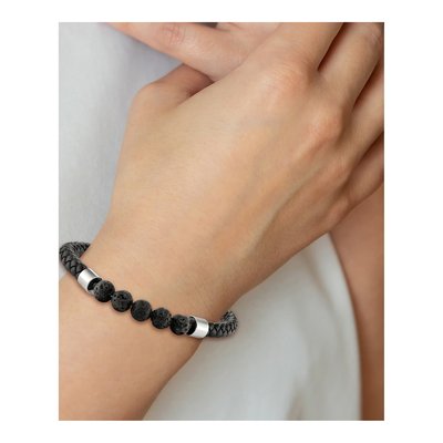Stainless Steel Lava Bracelet – view 3