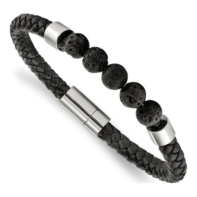 Stainless Steel Lava Bracelet