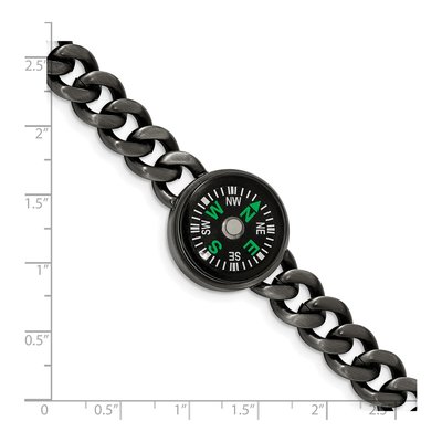 Stainless Steel Compass Bracelet – view 5