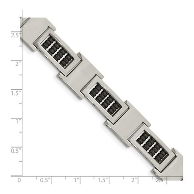 Black Stainless Steel Black Bracelet – view 5