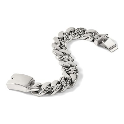 Stainless Steel Curb Bracelet – view 8