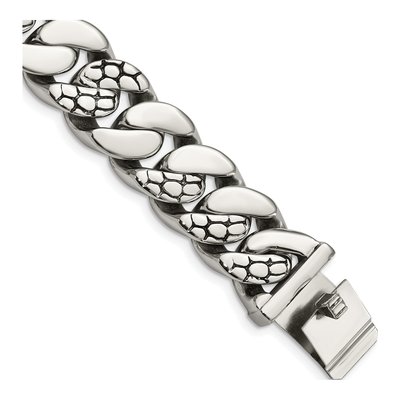 Stainless Steel Curb Bracelet