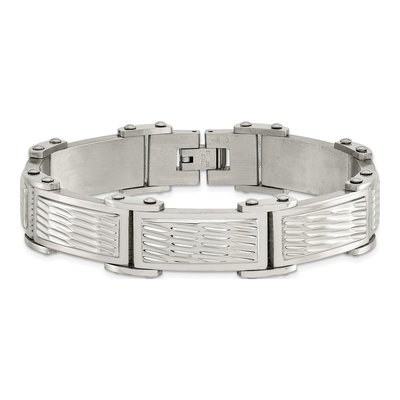 Stainless Steel Link Bracelet – view 5