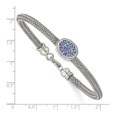 Stainless Steel Crystal Bracelet – view 4