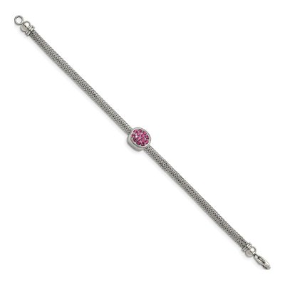 Stainless Steel Crystal Bracelet – view 3