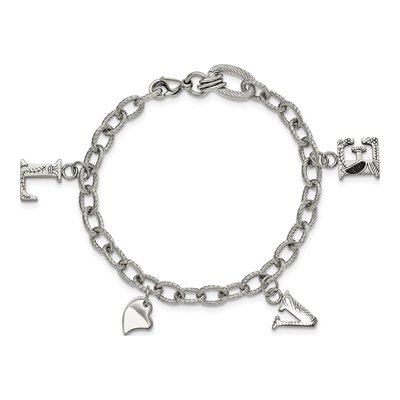 Stainless Steel LOVE Bracelet – view 4