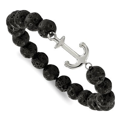 Stainless Steel Lava Bracelet