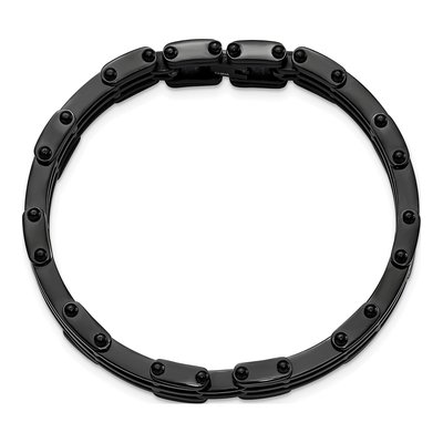 Black Stainless Steel Black Bracelet – view 5