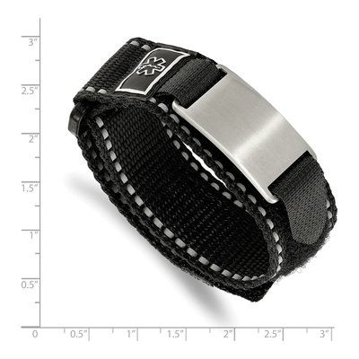 Stainless Steel Medical ID Bracelet – view 3