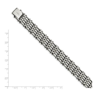 Stainless Steel Link Bracelet – view 6