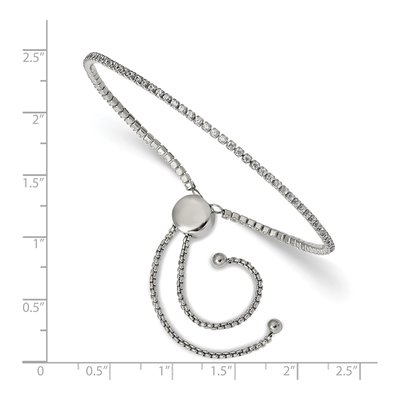 Stainless Steel CZ Bracelet – view 4