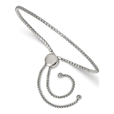 Stainless Steel CZ Bracelet