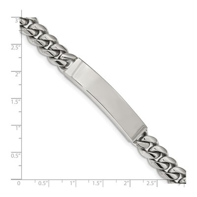 Stainless Steel Curb ID Bracelet – view 5
