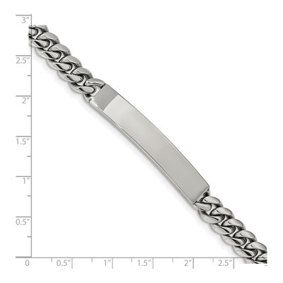 Stainless Steel Curb ID Bracelet – view 5
