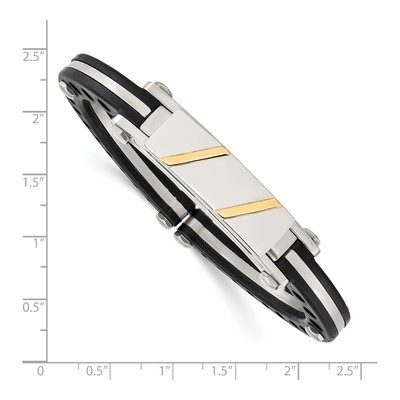 Stainless Steel Cuff Bracelet – view 6