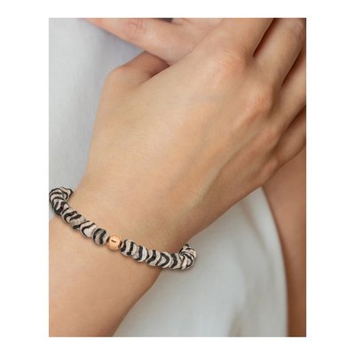 Stainless Steel Agate IP Bracelet – view 5