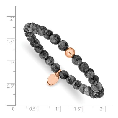 Stainless Steel IP Spectrolite Bracelet – view 4