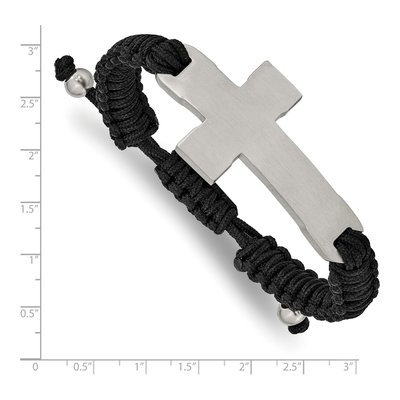 Stainless Steel Cross Bracelet – view 4