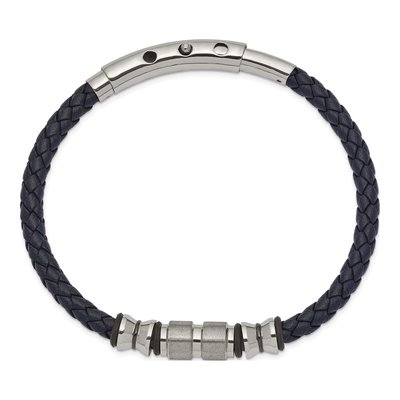 Black Stainless Steel Black Bracelet – view 3