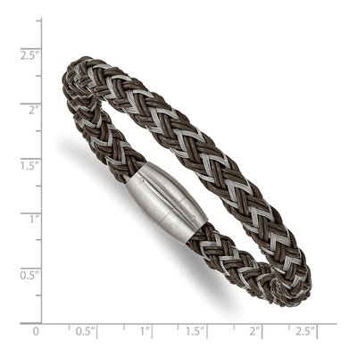 Stainless Steel Braided Wire Bracelet – view 4