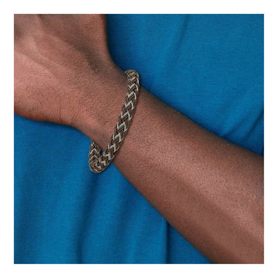 Stainless Steel Braided Wire Bracelet – view 5