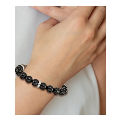 Stainless Steel Agate Tiger's Eye Bracelet – view 5