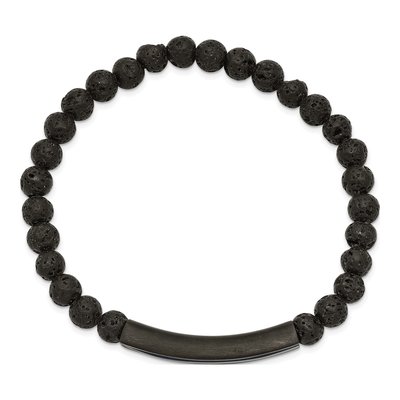 Stainless Steel Lava Bracelet – view 3