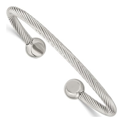 Stainless Steel Cuff Bracelet